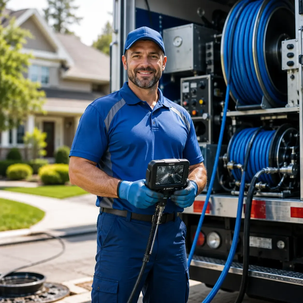 Local outdoor drain cleaning specialists in Hillsboro, MD